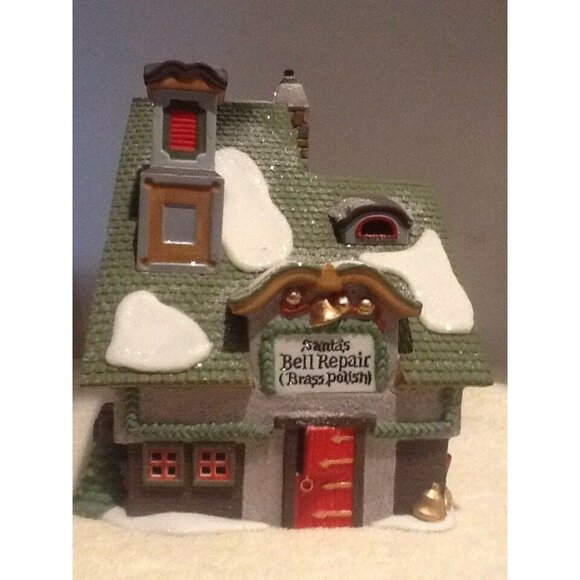 Dept 56 North Pole Village - Santa's Bell Repair - Picture 1 of 6